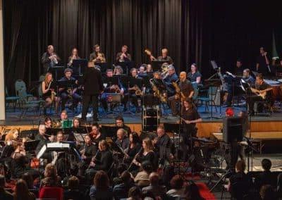 重点大学 Jazz Ensemble and Symphonic Band, photo credit Trista Carpenter Photography